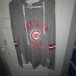 PINK Victoria's Secret Gray Long Sleeve Tee